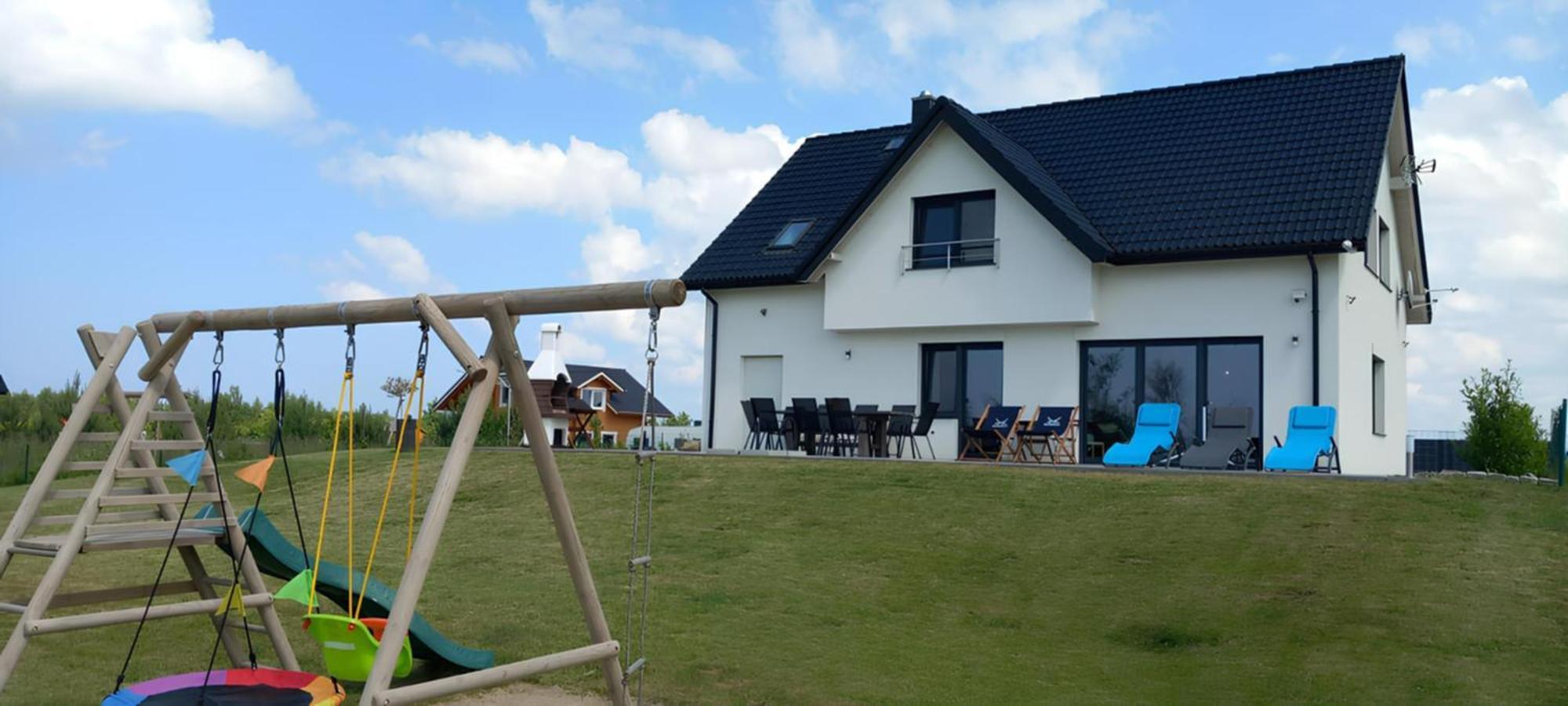 Villa Koprowo - Mit Direktem Seezugang, Sauna & Whirlpool Zastan Exterior foto